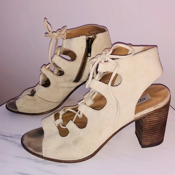 Steve Madden Lace Up Sandals - Picture 4 of 6